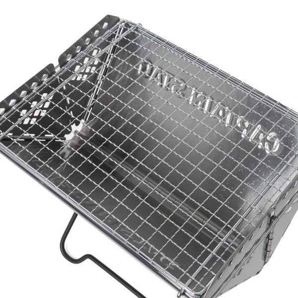 CAPTAIN STAG×HFF V Type Smart Grill Mini 詳細画像 Silver 5