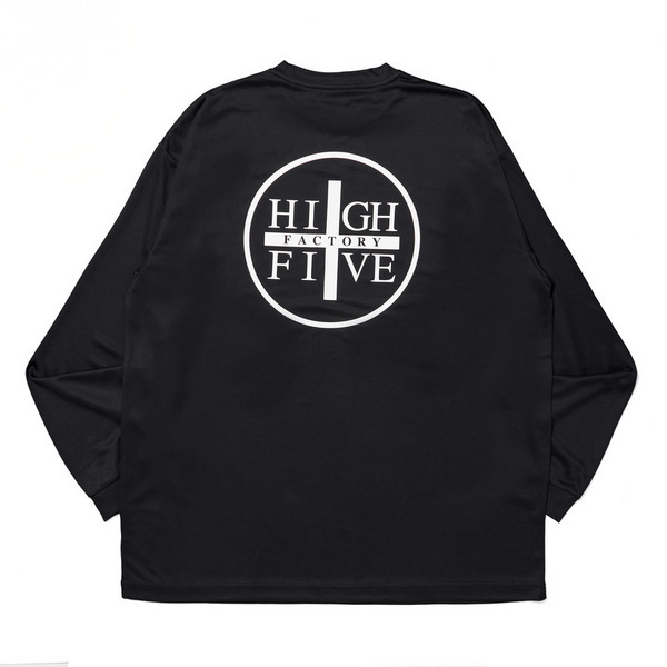 HFF Basic Logo Dry LS Tee 詳細画像 Grey 1