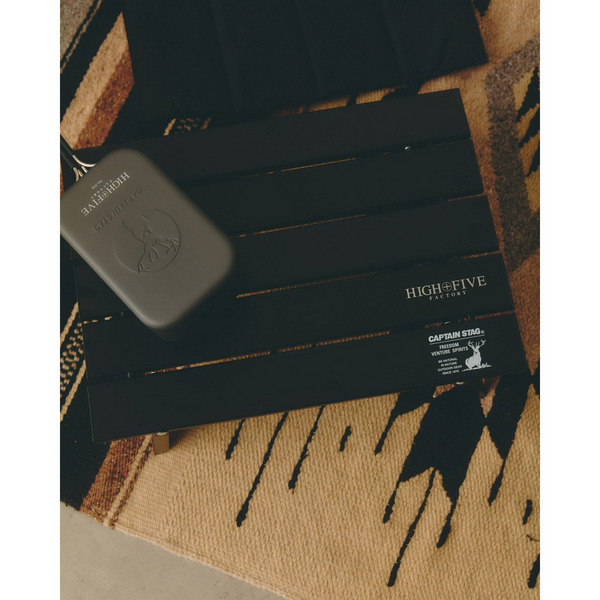 CAPTAIN STAG×HFF Roll Table 詳細画像 Black 9