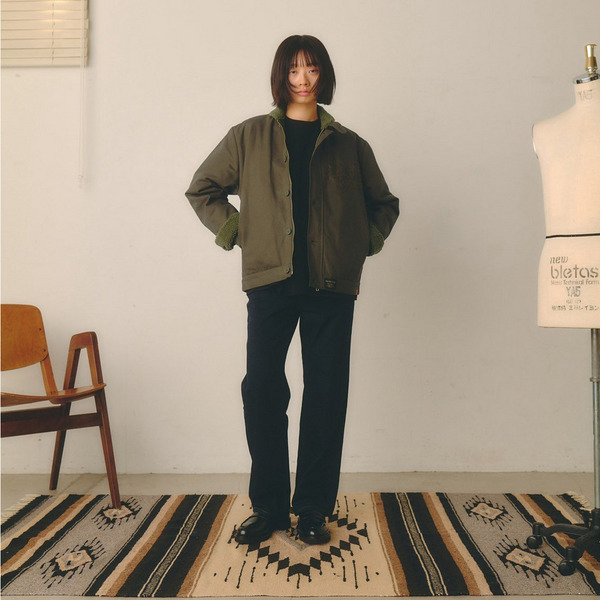 HFF × UNIVERSAL OVERALL N-1 JACKET 詳細画像 Black 15