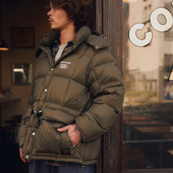 HFF × TAION　DOWN JACKET 詳細画像 Black 13