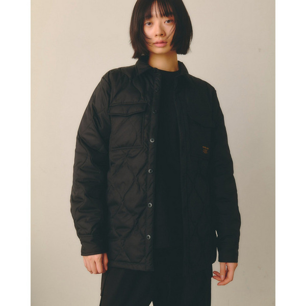 HFF×TAION　QUILTING SHIRT 詳細画像 Black 17