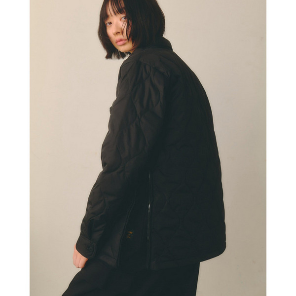 HFF×TAION　QUILTING SHIRT 詳細画像 Black 18