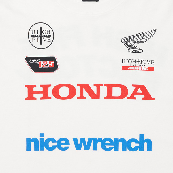 HFF x HONDA RACING LS TEE 詳細画像 White 3