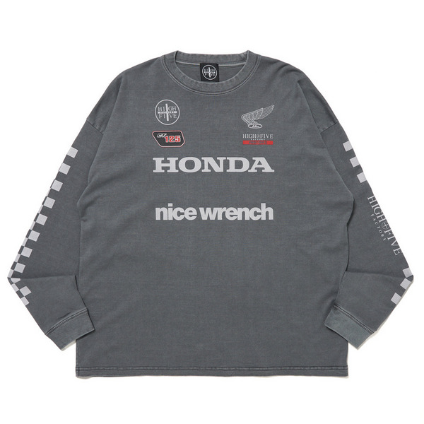 HFF x HONDA RACING LS TEE 詳細画像 C.Grey 1