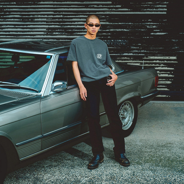 HFF LOGO Basic Tshirt 詳細画像 C.Grey 11