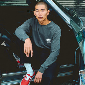 HFF LOGO Basic LS Tshirt 詳細画像