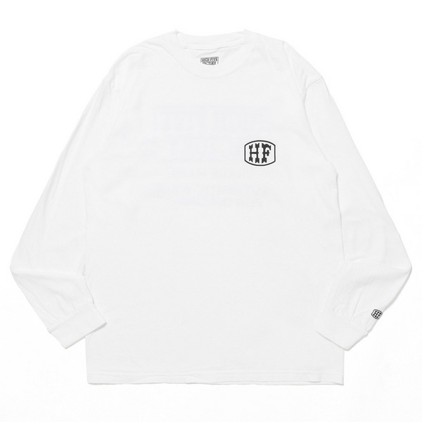 HFF LOGO Basic LS Tshirt 詳細画像 C.Grey 1