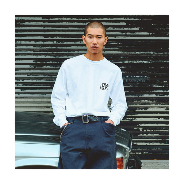 HFF LOGO Basic LS Tshirt 詳細画像 C.Grey 12