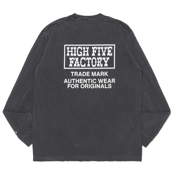 HFF LOGO Basic LS Tshirt 詳細画像 C.Grey 7