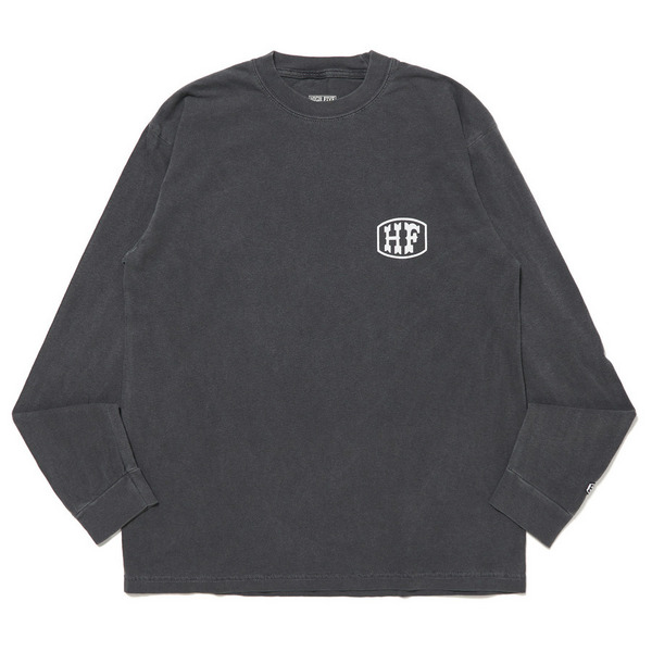 HFF LOGO Basic LS Tshirt 詳細画像 C.Grey 1