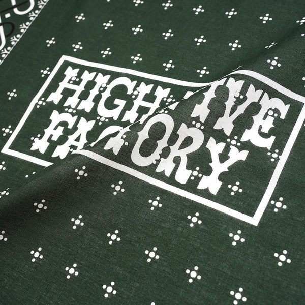 HFF LOGO BANDANNA 詳細画像 Green 1