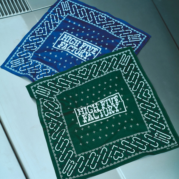 HFF LOGO BANDANNA 詳細画像 Green 5
