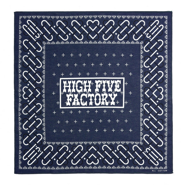 HFF LOGO BANDANNA 詳細画像 Navy 1