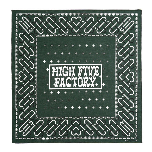 HFF LOGO BANDANNA 詳細画像 Green 1