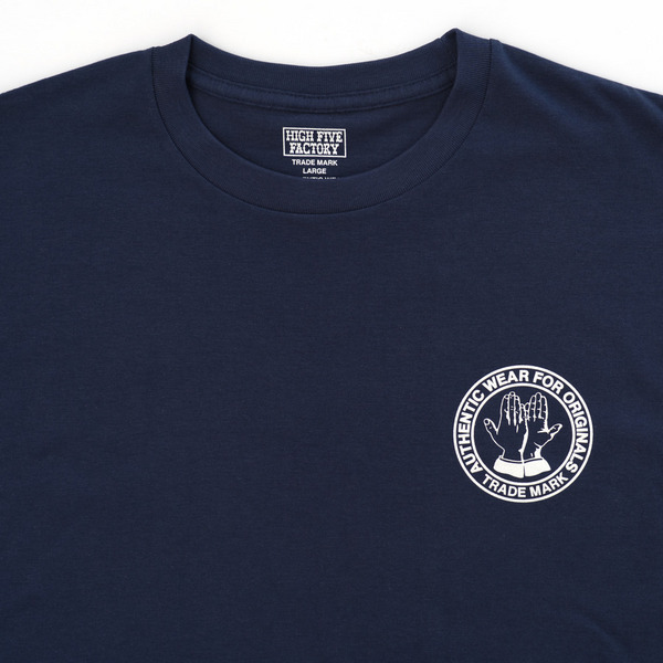 HFF BACK SCRIPT TEE 詳細画像 Navy 8