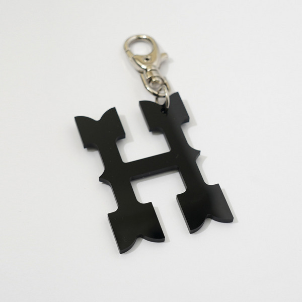 H LOGO KEYCHAIN 詳細画像 Black 2