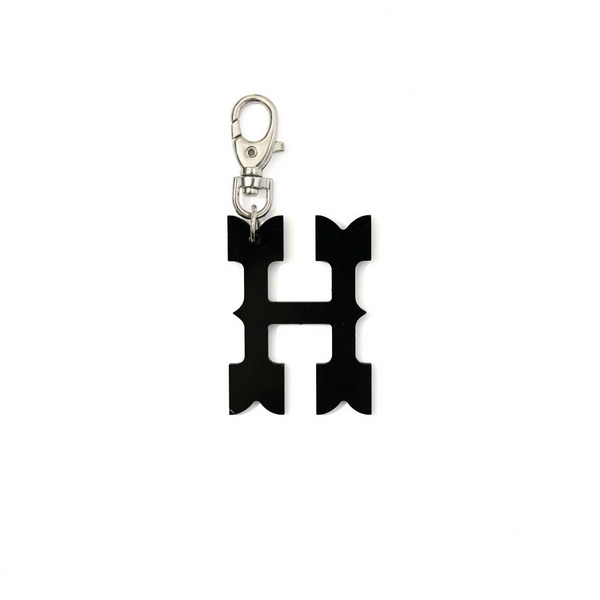 H LOGO KEYCHAIN 詳細画像 Black 1