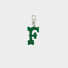 F LOGO KEYCHAIN