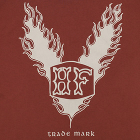 HFF FIRE PATTERN LOGO LS TEE 詳細画像