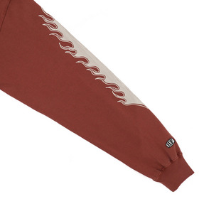 HFF FIRE PATTERN LOGO LS TEE 詳細画像