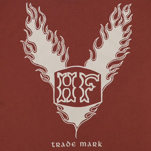 HFF FIRE PATTERN LOGO LS TEE 詳細画像 Burgundy 8