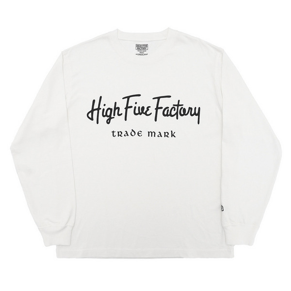 HFF TRADEMARK LOGO LS TEE 詳細画像 O.White 1