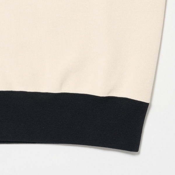 HFF PATCH LOGO HALF ZIP SWEAT 詳細画像 Offwhite&times;Black 7