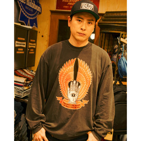 HFF x US TOKYO LS TEE 詳細画像