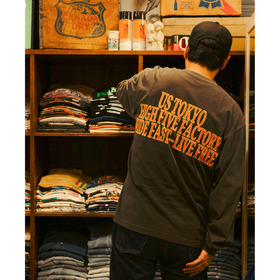 HFF x US TOKYO LS TEE 詳細画像