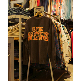 HFF x US TOKYO LS TEE 詳細画像