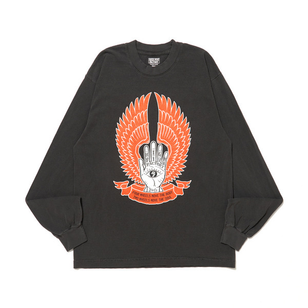 HFF x US TOKYO LS TEE 詳細画像 Black 1