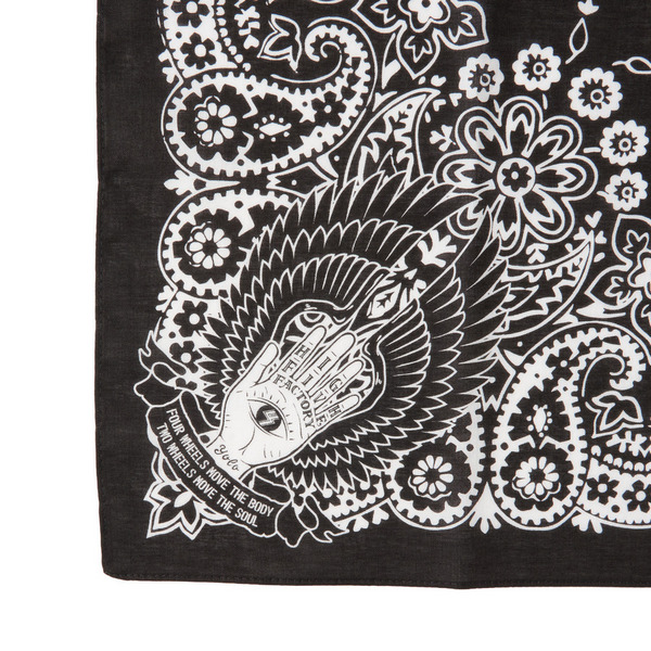 HFF x US TOKYO BANDANA 詳細画像 Black 3