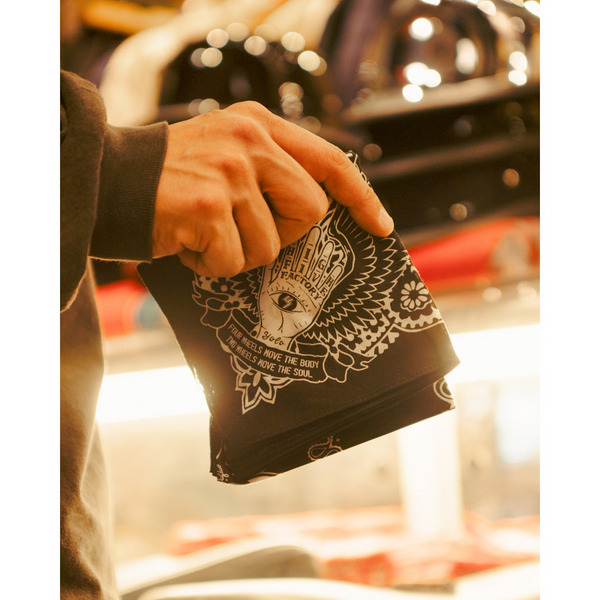 HFF x US TOKYO BANDANA 詳細画像 Black 7