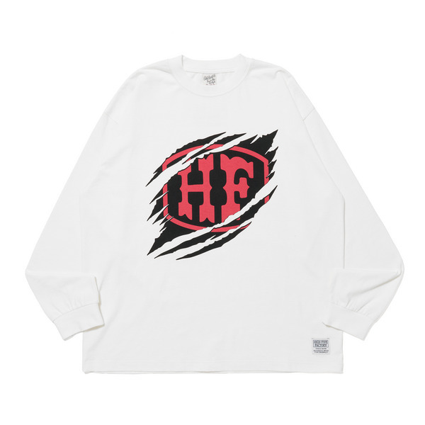 HFF x CALEE LS TEE 詳細画像 White 1
