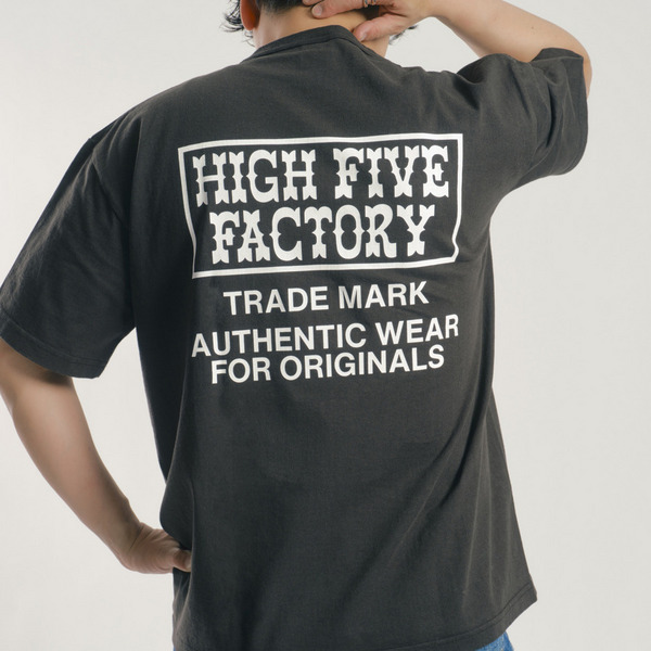 HFF Classic Logo Tee 別注 T1011 詳細画像 Black 11