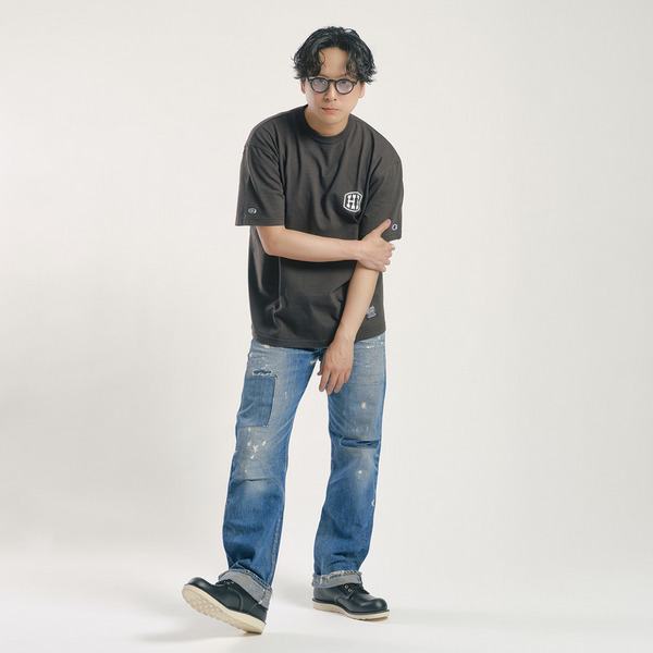 HFF Classic Logo Tee 別注 T1011 詳細画像 Black 7