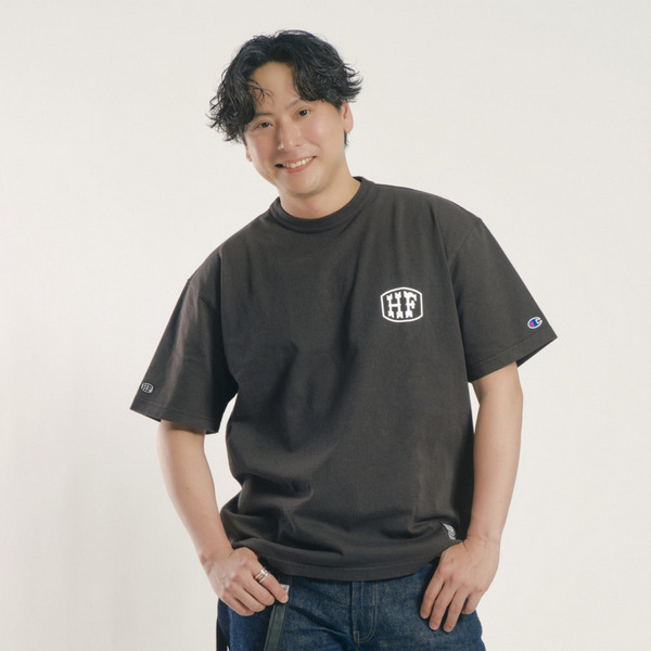 HFF Classic Logo Tee 別注 T1011 詳細画像 Black 8
