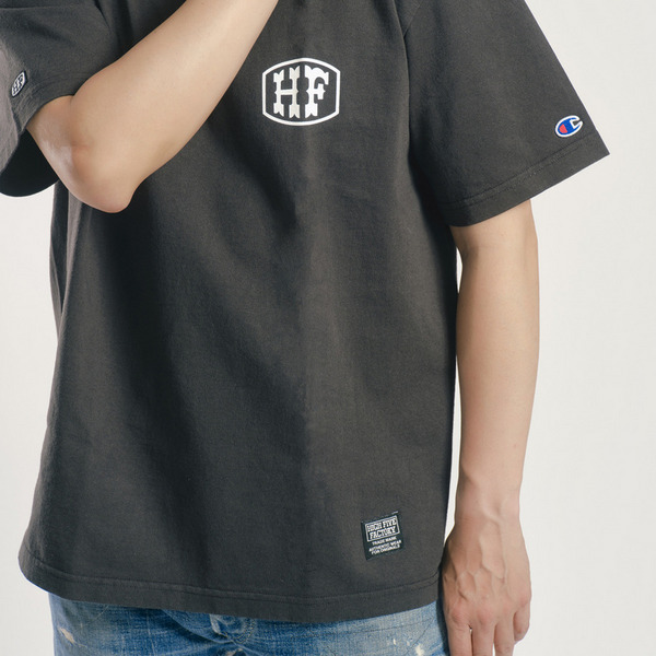 HFF Classic Logo Tee 別注 T1011 詳細画像 Black 9