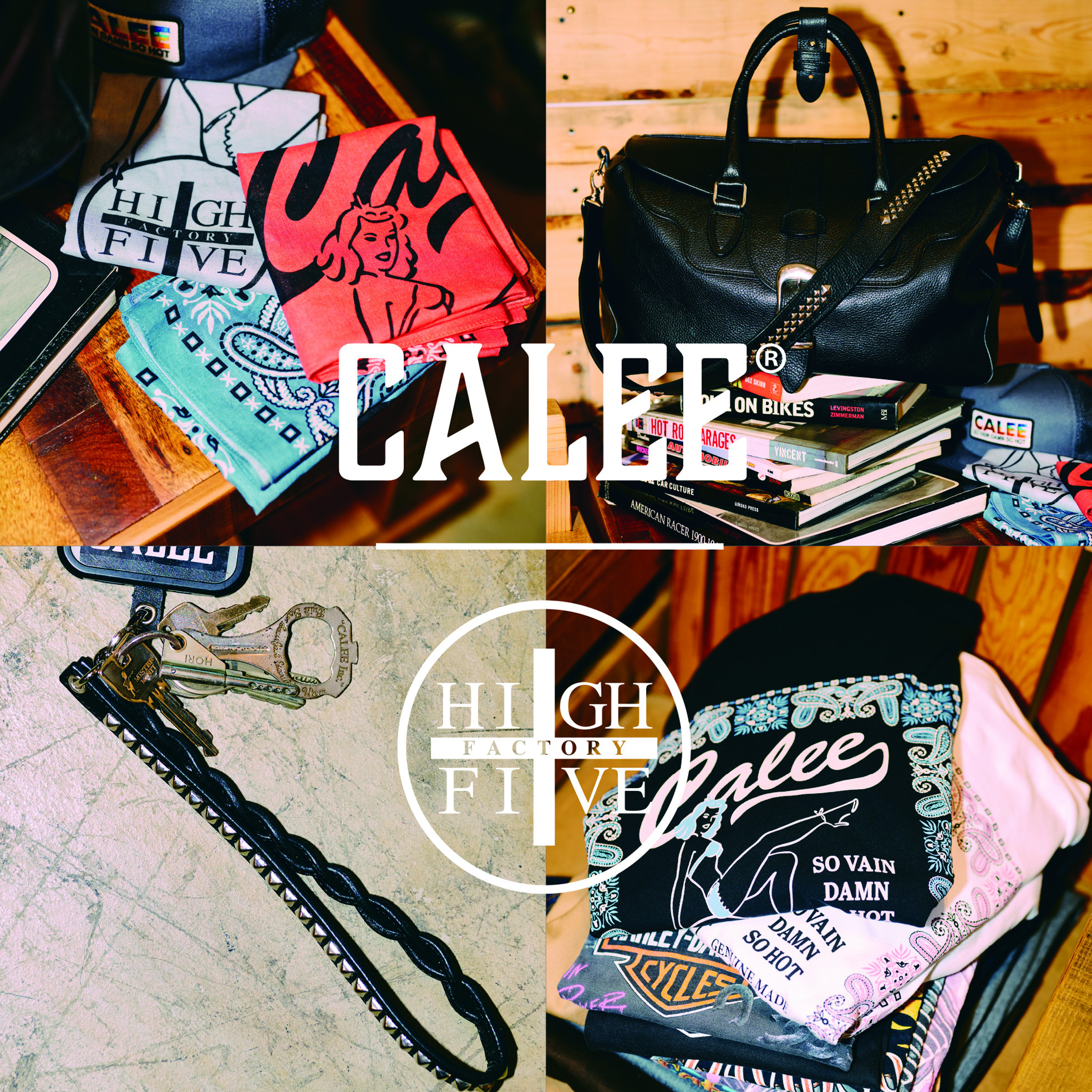 HIGH FIVE FACTORY × CALEEコラボレーションアイテムの先行販売イベントについて